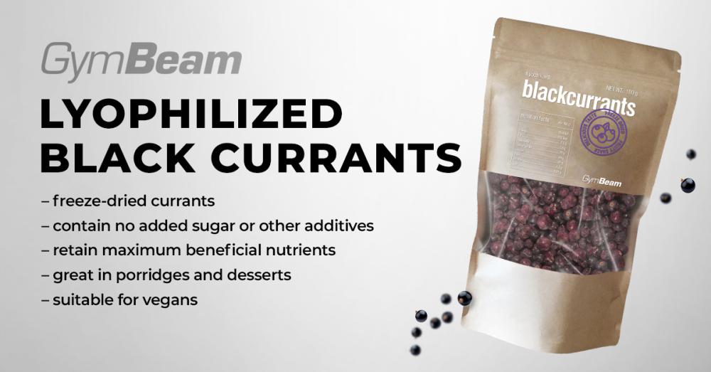 Lyophilized Blackcurrants - GymBeam