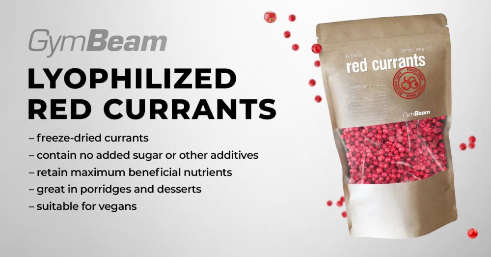 Lyophilized Red Currants - GymBeam