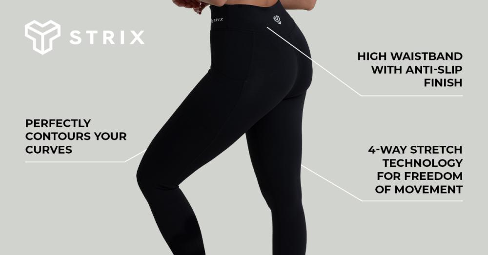 Women's ZOA Leggings Black - STRIX