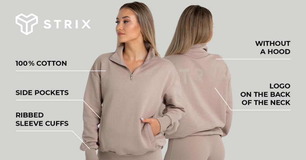 Women's Jumper Taupe - STRIX