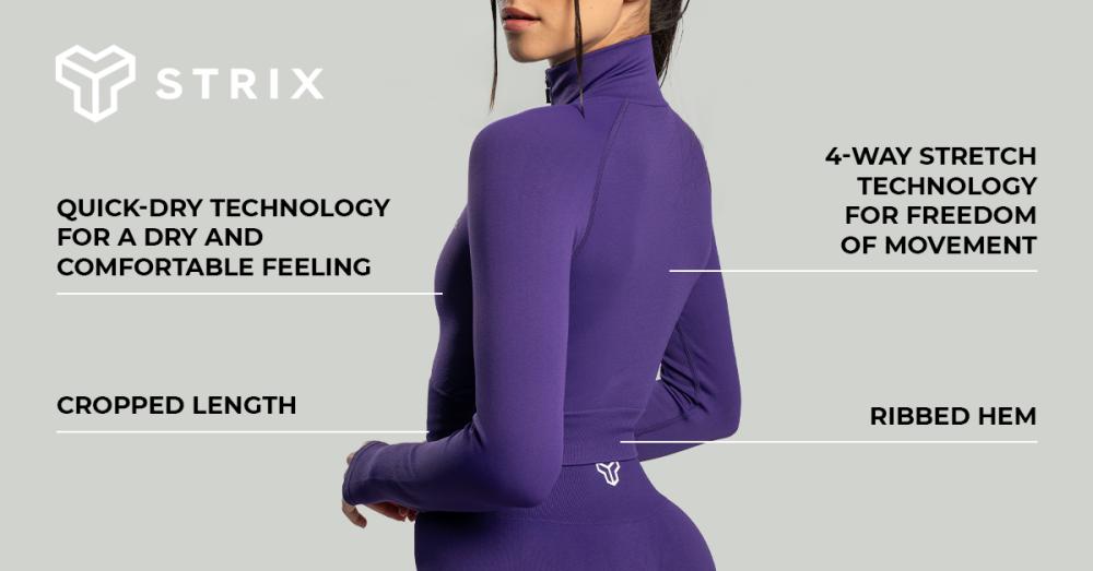 Women’s Seamless Cropped Top Cosmos - STRIX