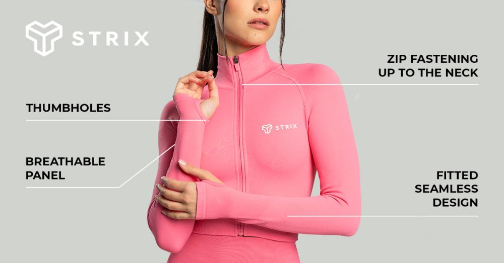 Women’s Seamless Cropped Top Sorbet - STRIX