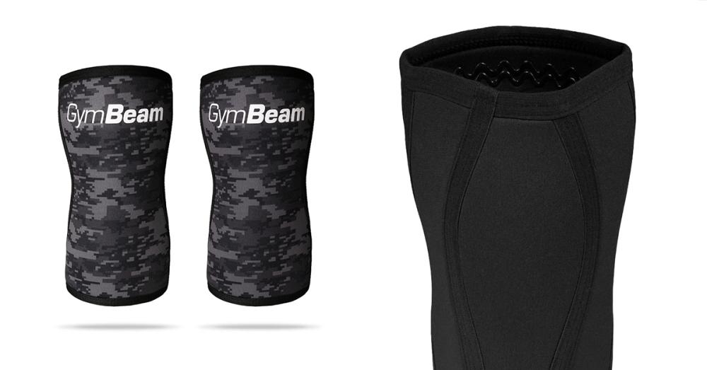 Conquer Neoprene Knee Support Camo - GymBeam