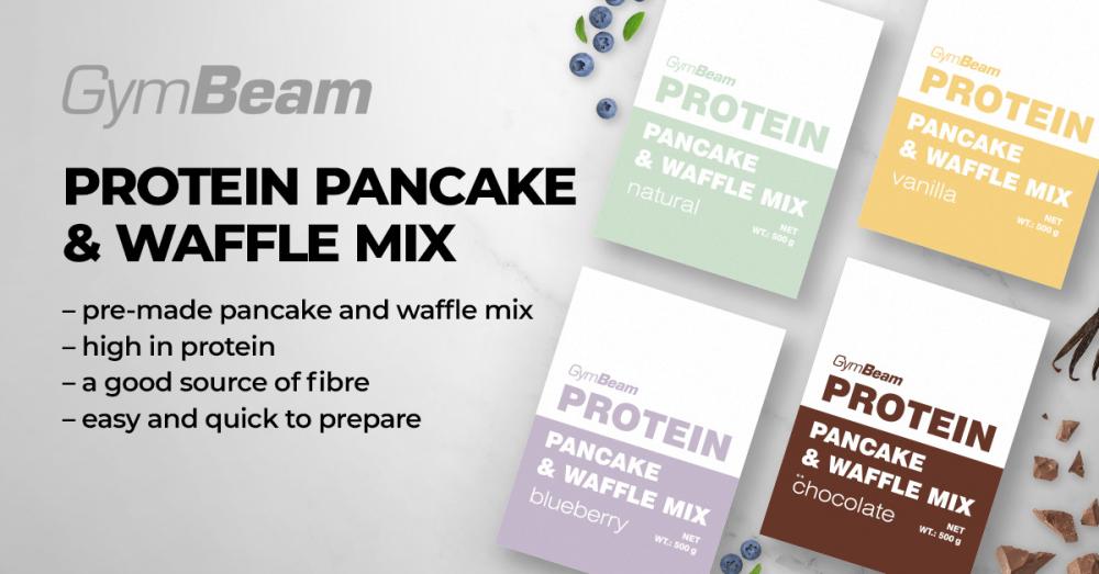 Protein Pancake & Waffle Mix 500 g - GymBeam