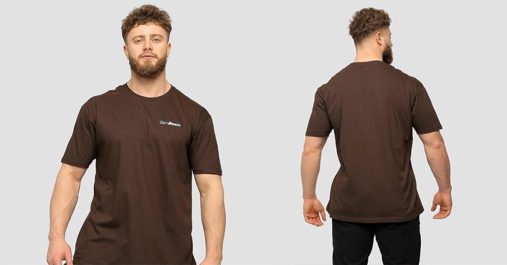 Basic T-Shirt Chocolate Brown - GymBeam