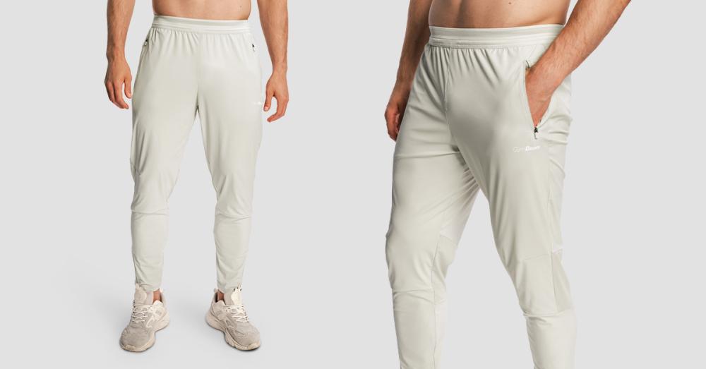 Pánske bežecké nohavice Pulse X Gray - GymBeam