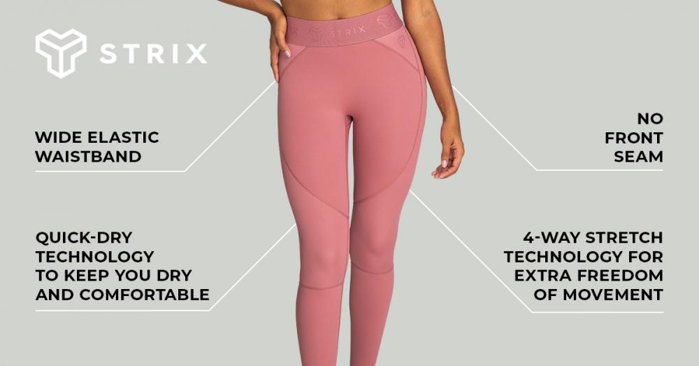 Leggings Nebula Rouge Indien - STRIX