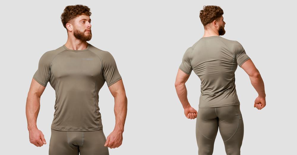 Pulse Running T-Shirt Vetiver - GymBeam