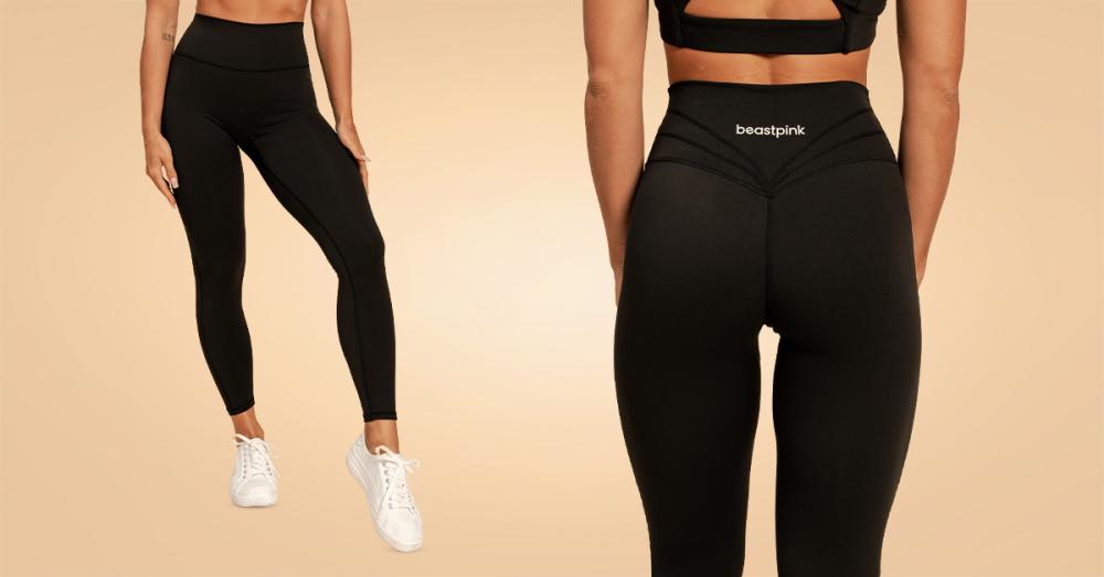 Women's Sense Leggings Black - BeastPink