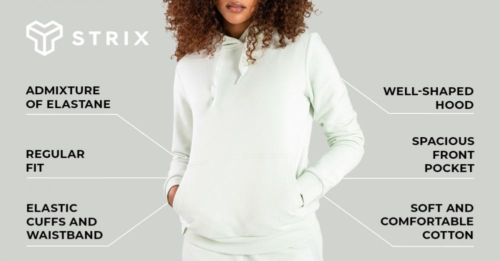 Women‘s Aster Hoodie Moon Grey - STRIX