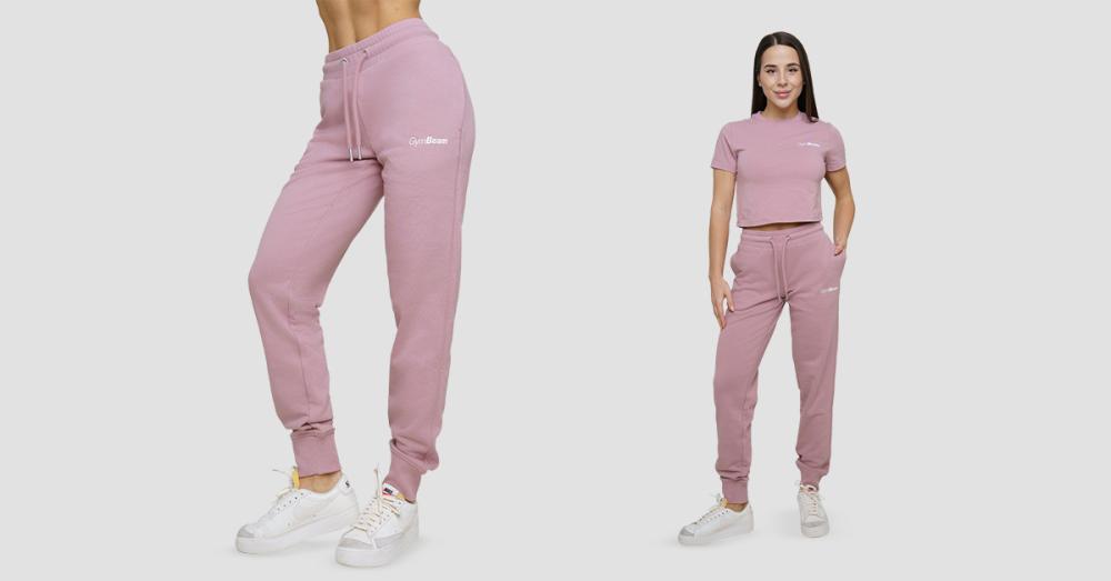 Women‘s Agile Joggers Woodrose - GymBeam	