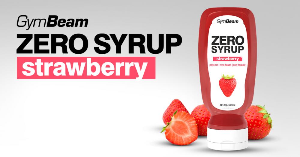 ZERO SIRUP fraise - GymBeam