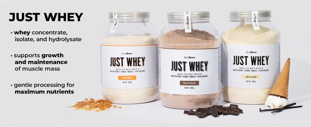 Effets de Just Whey - GymBeam