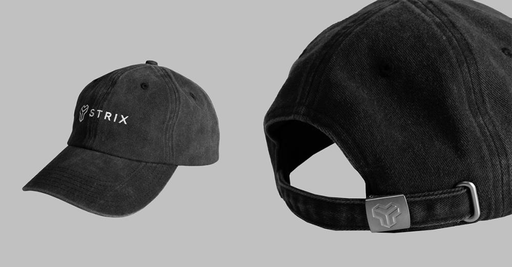 Cap Washed Black - STRIX