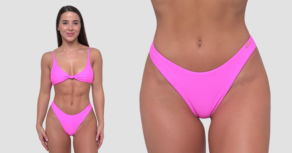 Bas de maillot CURACAO rose - GymBeam