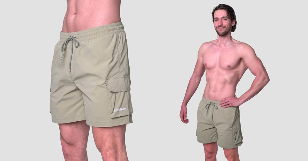 Short de bain cargo pour hommes - GymBeam