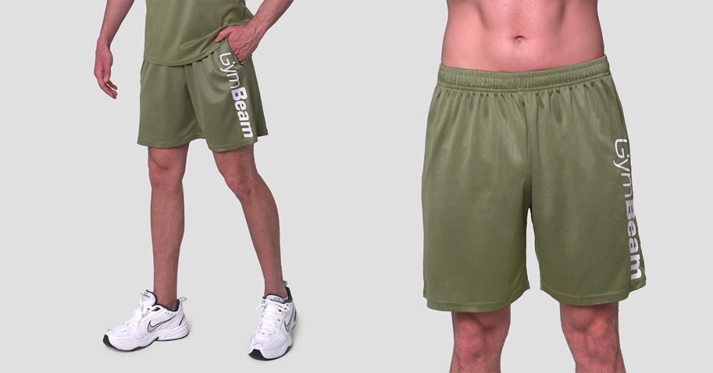 Shorts Mesh Essence Green - GymBeam