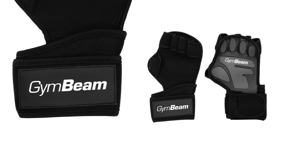 Fitness Gloves Heavy Grip Black - GymBeam
