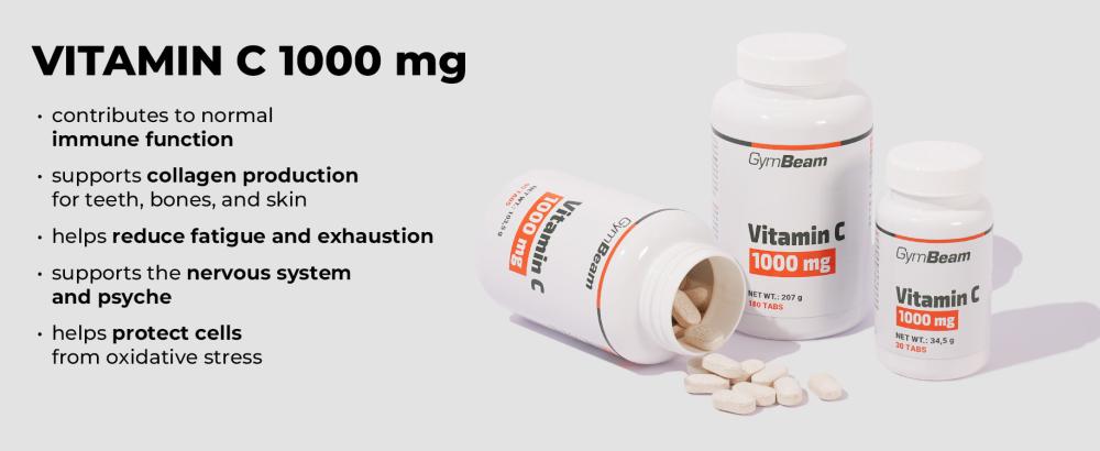 Vitamin C 1000 mg - GymBeam