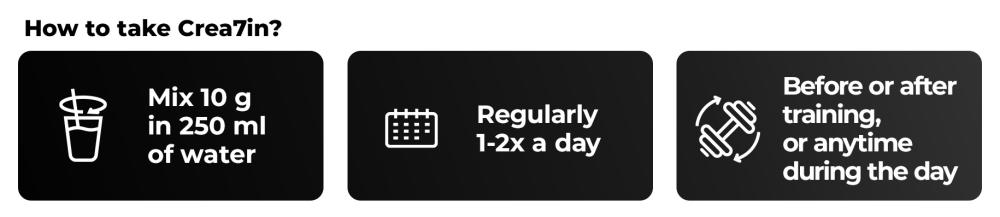 Comment utiliser Crea7in – GymBeam ?