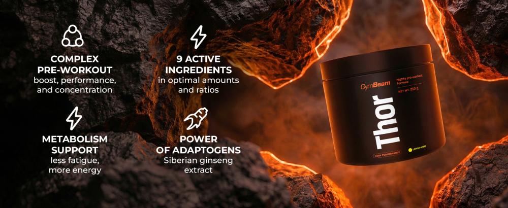 Avantages et caractéristiques de Thor - GymBeam