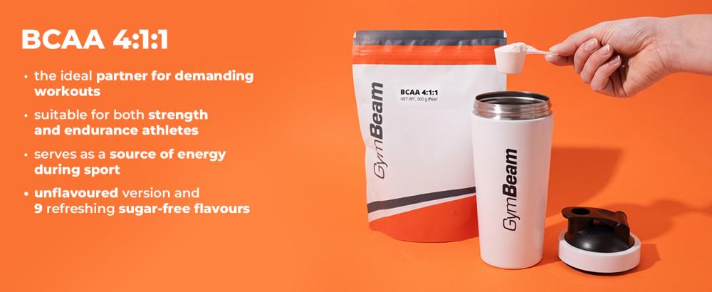 What are BCAA 4:1:1 Instant by GymBeam good for