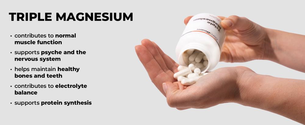 Effets et bienfaits du Triple Magnésium - GymBeam