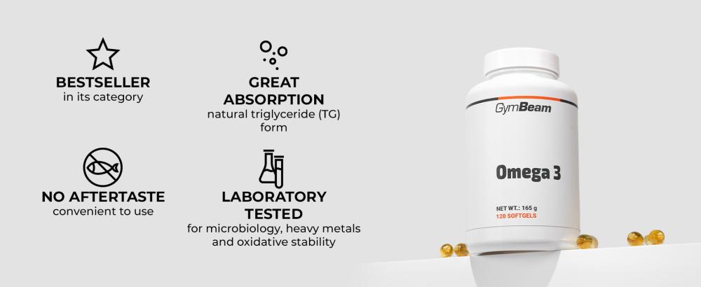 What contains Omega 3 - GymBeam