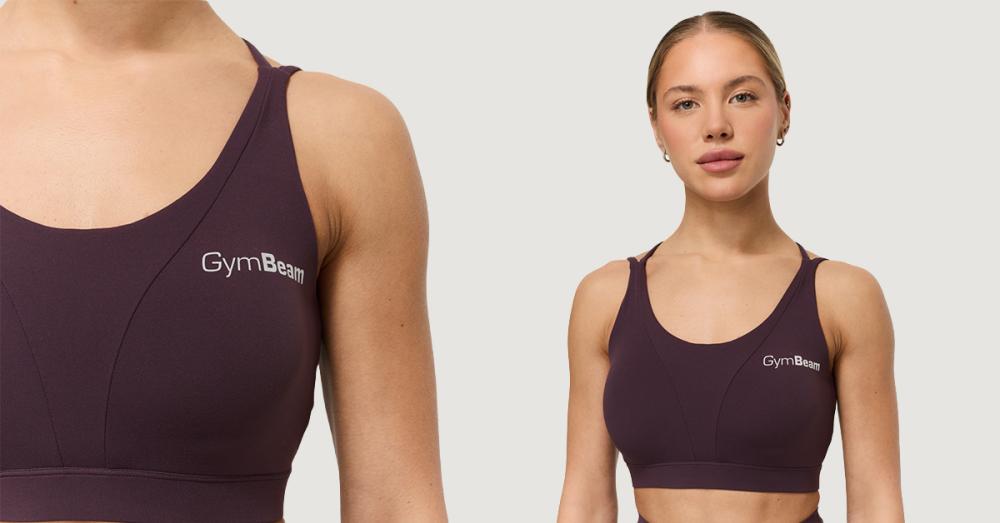 BEAT Sports Bra Berrywood - GymBeam