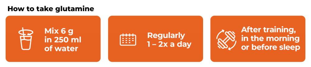 Comment prendre de la L-Glutamine - GymBeam