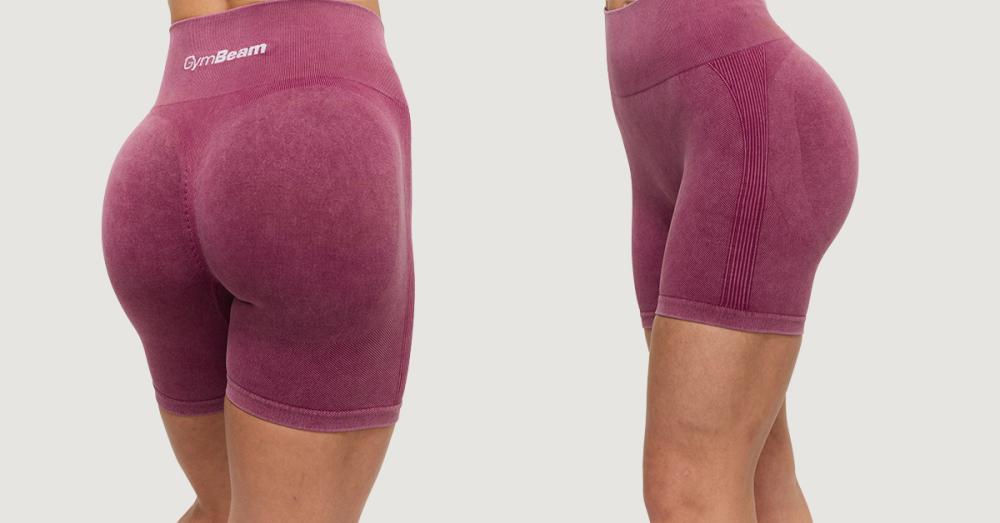 Shorts sans coutures Lift Plum pour femmes - GymBeam