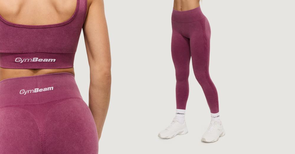 Leggings sans coutures Lift Plum pour femmes - GymBeam