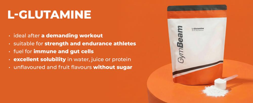 Effets de la L-Glutamine - GymBeam