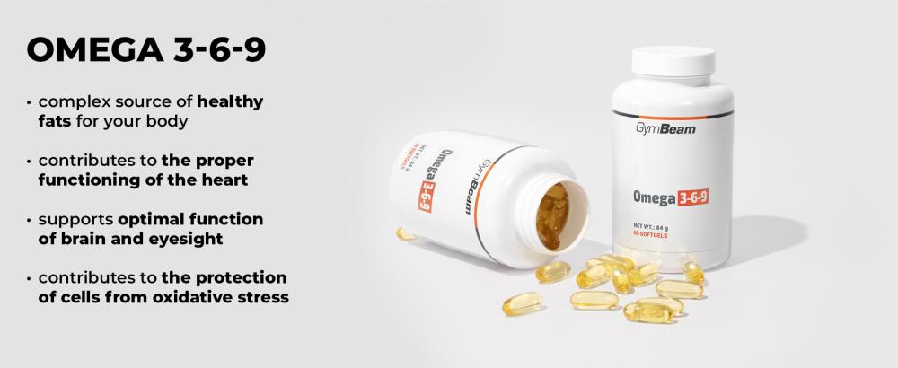 Effets de l'Omega 3-6-9 - GymBeam