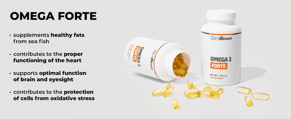 Effets de Omega 3 Forte - GymBeam