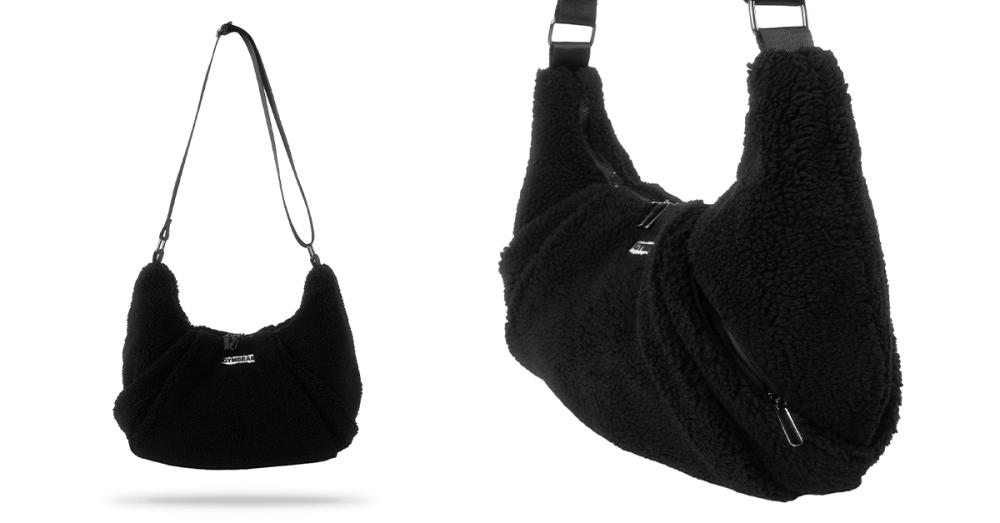 Sac noir en sherpa - GymBeam