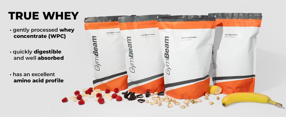 Effets de la protéine de lactosérum True Whey - GymBeam