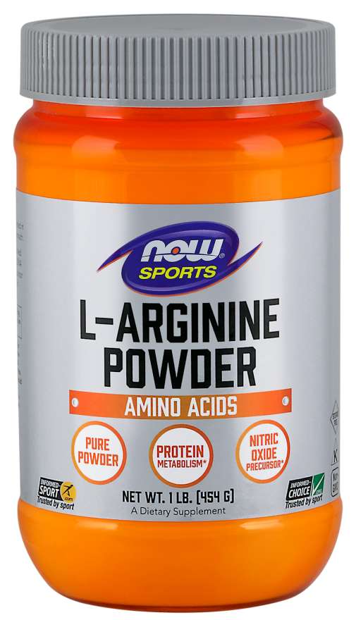 L-Arginine Powder- NOW Foods