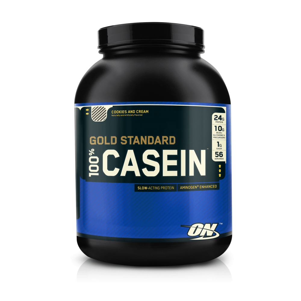 100% Caséine - Optimum Nutrition.