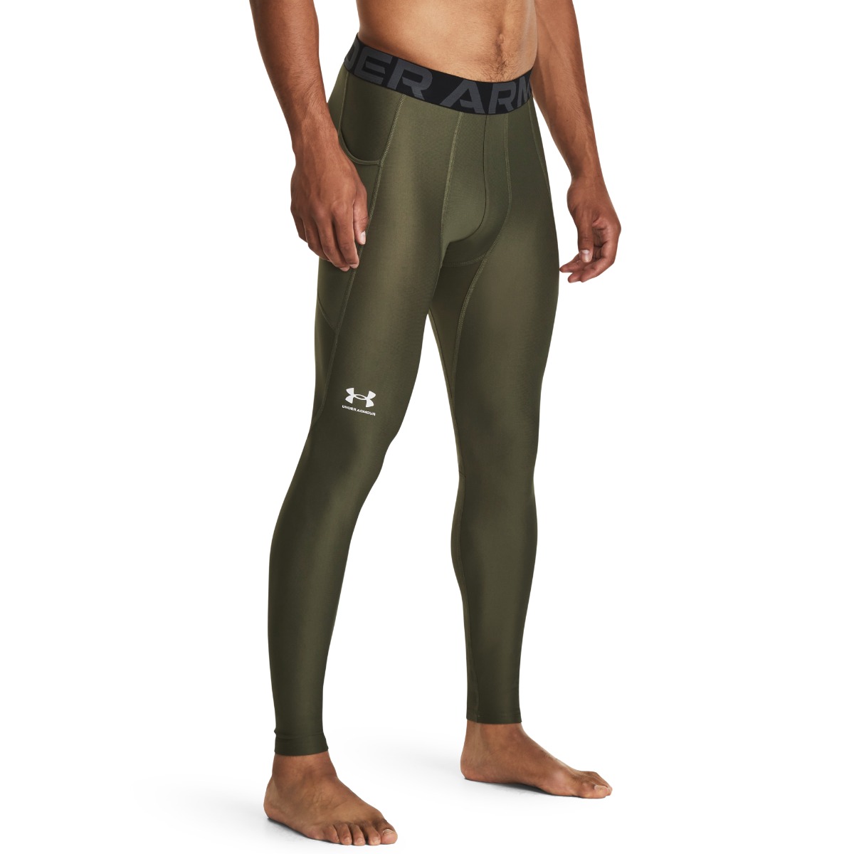 Men‘s Compression Leggings HG Armour Green - Under Armour