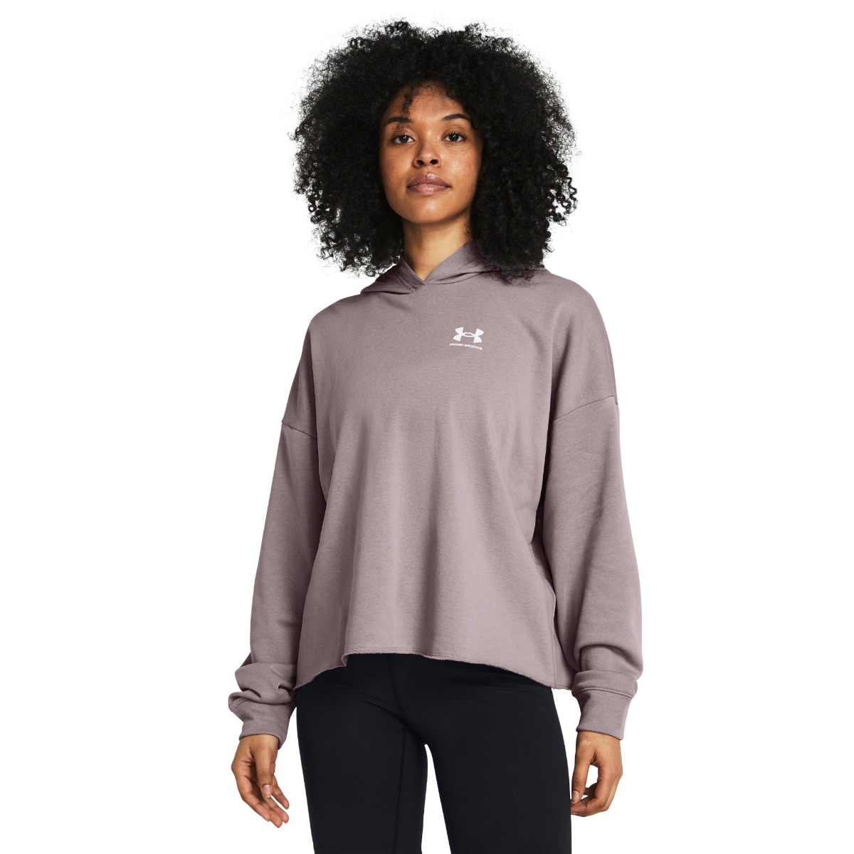 Women‘s sweatshirt UA Rival Terry OS Hoodie Grey - Under Armour