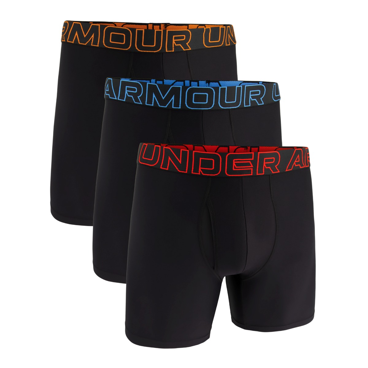 Men‘s boxers Perf Tech 6in 3Pack Black - Under Armour
