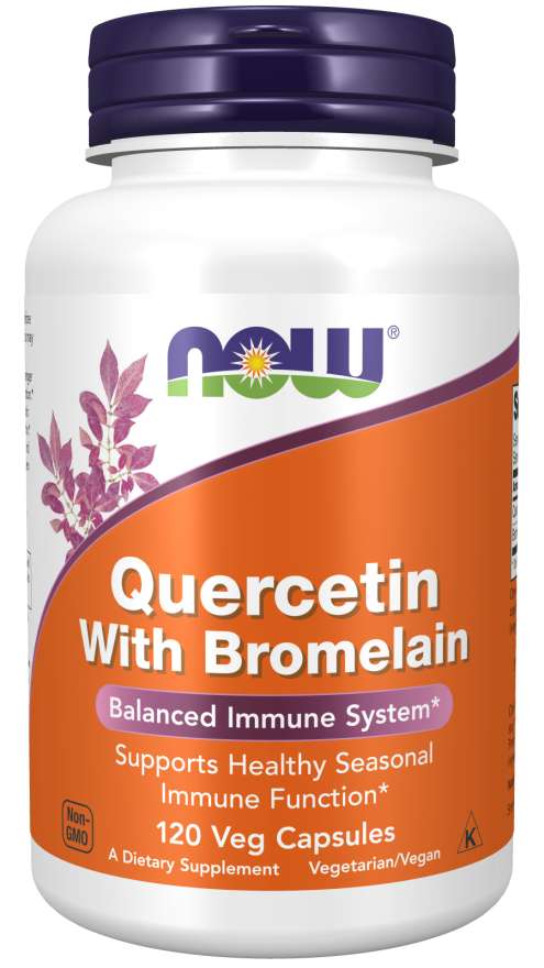 Quercétine avec bromélaïne – NOW Foods.