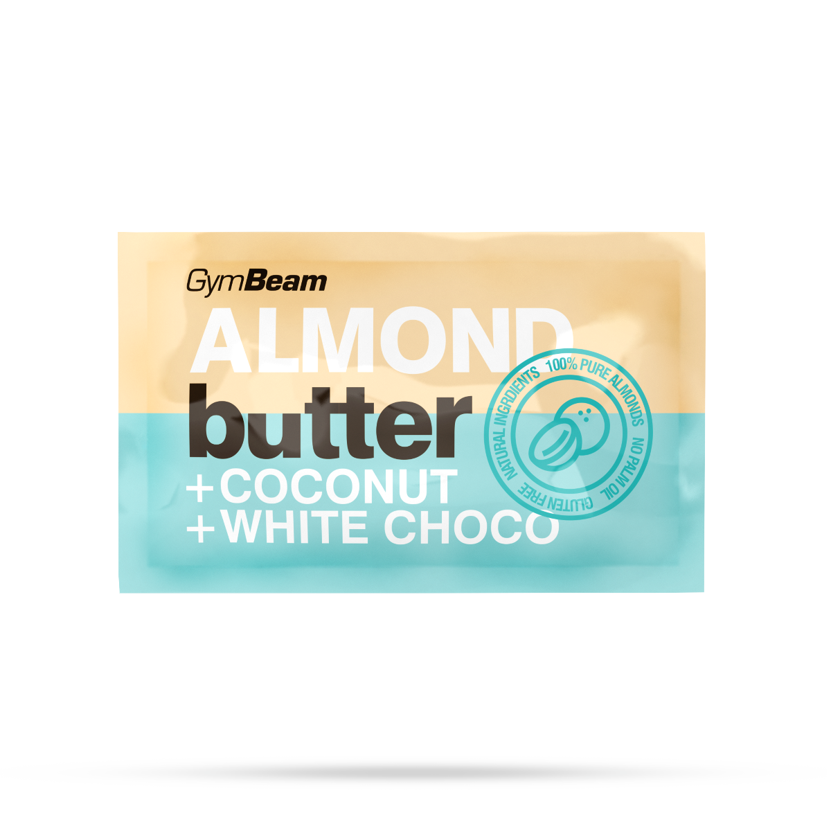 Beurre d'amandes au lait de coco et chocolat blanc – GymBeam.