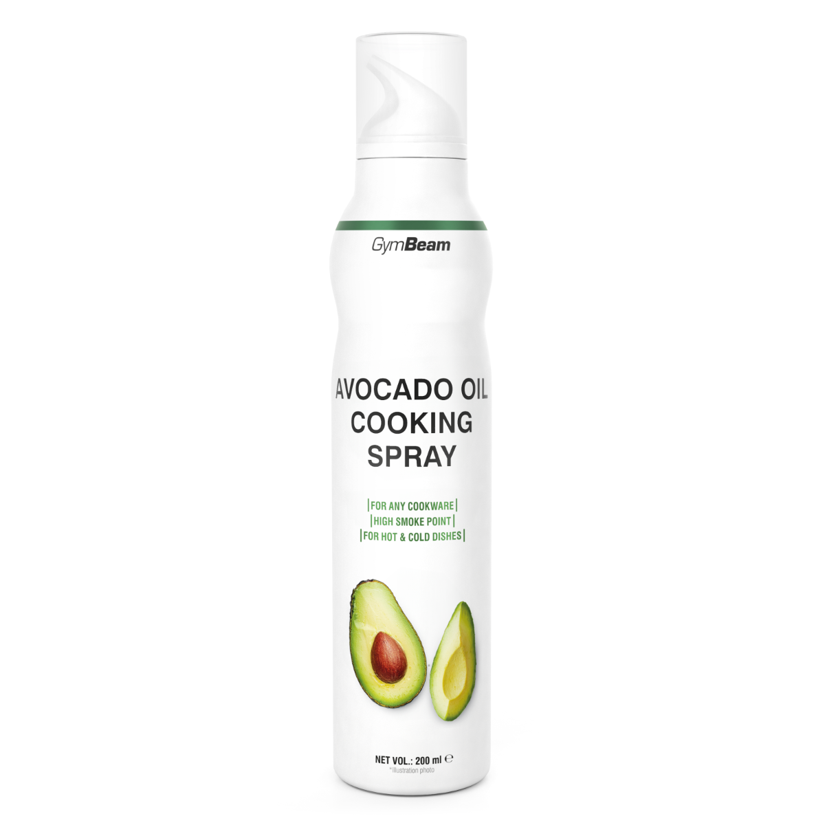 Huile d'avocat en spray de cuisson - GymBeam.