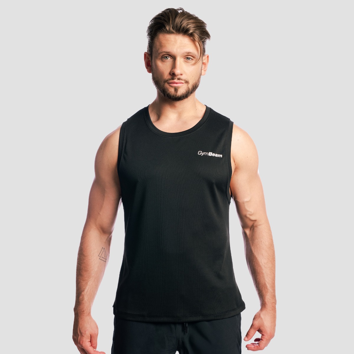 Base Mesh Tanktop Noir - GymBeam