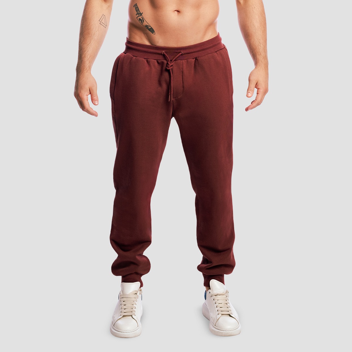 Base Sweatpants Cherrywood - GymBeam