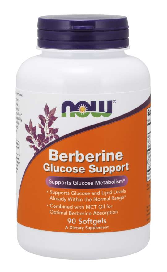 Berberine pour le soutien de la glycémie – NOW Foods.