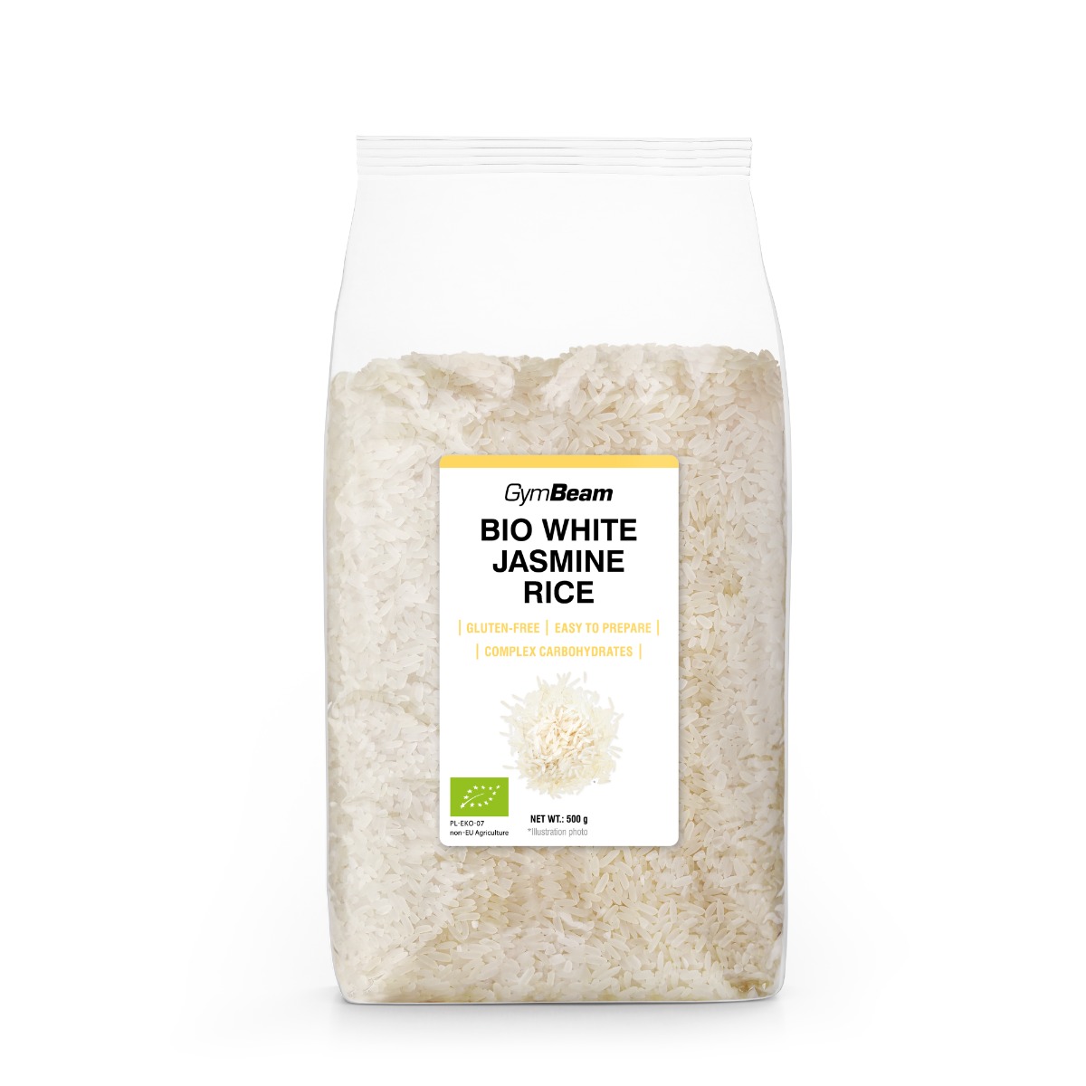 Riz blanc à la jasmin BIO - GymBeam.