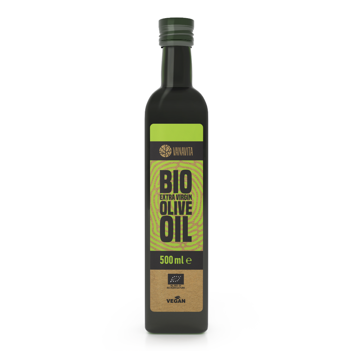 Huile d'olive extra vierge biologique - VanaVita.